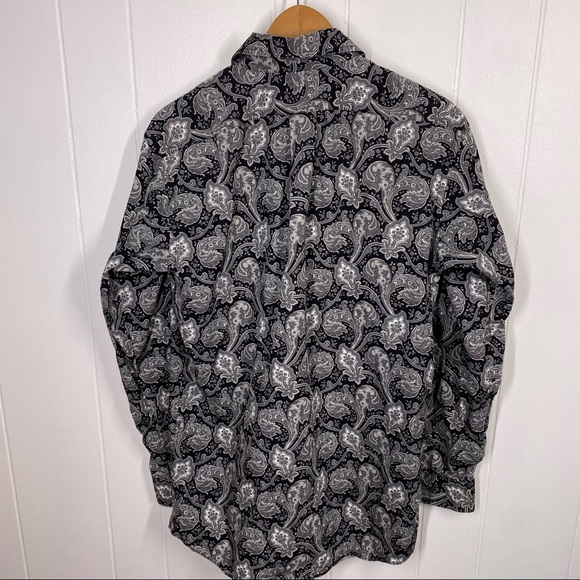 Daniel Cremieux Paisley Button Down Long Sleeve Shirt - Picture 4 of 4